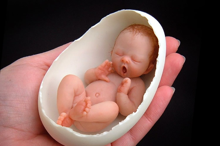 Bebés de "porcelana" hiperrealistas