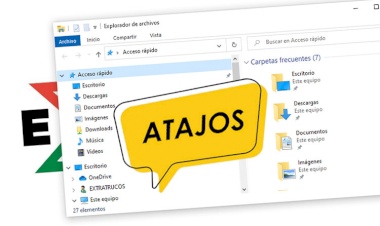 ¿Cómo abrir el Explorador de archivos en Windows con el teclado?