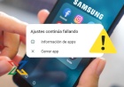 Cómo solucionar «Ajustes continúa fallando» en móviles Samsung